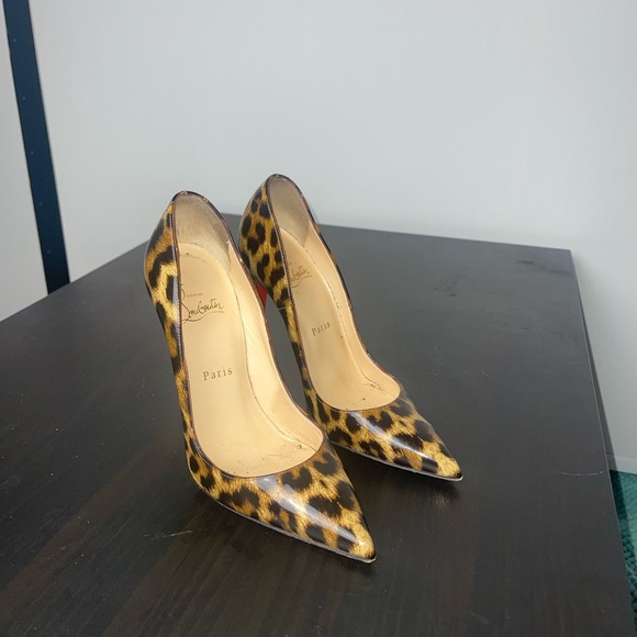 So Kate Leopard Print Patent Leather Pumps - Picture 4 of 8